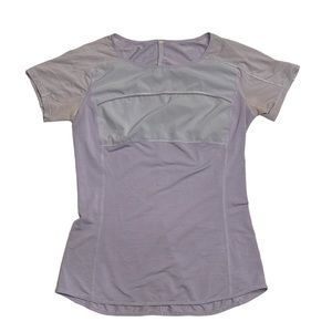 Lululemon Run: Fast Track Short Sleeve Purple